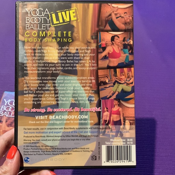 Yoga Booty Ballet Live DVDs - Picture 7 of 8